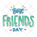 Best Friends Day Friendship Besties Icon