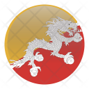 Bhutan National Country Icon