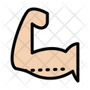 Bicep Arm Plastic Icon