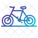 Bicycle Mountain Bike Transportation Icon