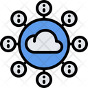 Big Data Cloud Icon