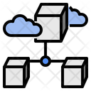 Data Storage Cloud Icon