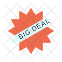 Big Deal Advertisement Off Tag Icon