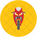 Heavy Bike Motorbike Icon