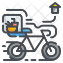 Bike Delivery Icon