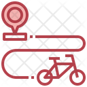 Bike Path Icon