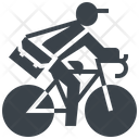 Bike Work Messenger Icon
