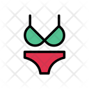 Bikini Lingerie Underwear Icon