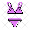 Bikini Beachwear Icon