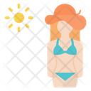 Bikini girl  Icon