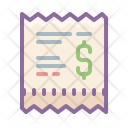 Bill Payment Money Icon