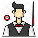 Billiard player Icon