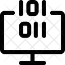 Binarer Computer Symbol