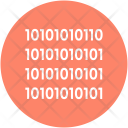Binary Code Data Icon