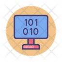 Binary Database Monitor Icon