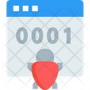 Binary Bug Icon