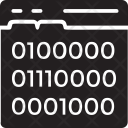 Binary Code Interface Icon