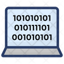 Binary Code Computer Code Abstract Technology Icon