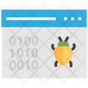 Binary Binary Code Bug Icon