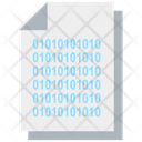 Binary Code Binary Data Management Icon