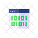 Binary Code Binary Security Icon