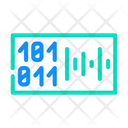 Voice Binary Code Icon