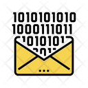 Email Message Binary Icon