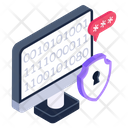 Data Encryption Binary Encryption Code Encryption Icon