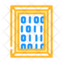 Binary Language Digital Picture Icon