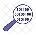 Binary Research Code Research Binary Code Research Icon