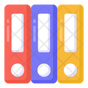 Folders Files Binders Icon