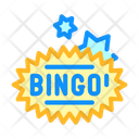 Bingo Game Color Icon