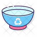 Mbiodegradable Bowl Icon