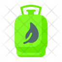 Biogas Fuel Energy Icon