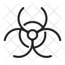 Biohazard Hazardous Chemical Icon