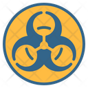 Biohazard Hazard Toxic Icon