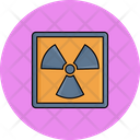 Biohazard Nuclear Decay Radioactive Icon