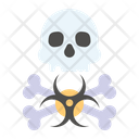 Biohazard Skull Icon