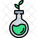 Biology Education Flask Icon
