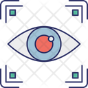 Biometric Access Biometric Eye Identification Biometry Icon