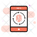 Identification Biometric Fingerprint Icon