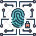 Biometric Data Security Biometric Data Icon