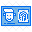 Biometric Scan Icon