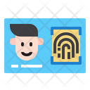 Biometric Scan Icon