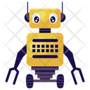 Bionic Man Robot Mechanical Robot Icon