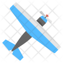 Biplane Plane Aircraft Icon