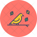 Bird Autumn Season Icon