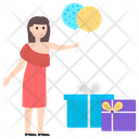 Birthday Celebration Birthday Party Party Surprise Icon