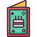Birthday Invitation Birthday Card Greeting Card Icon