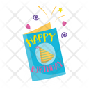Birthday Invitation Card Icon